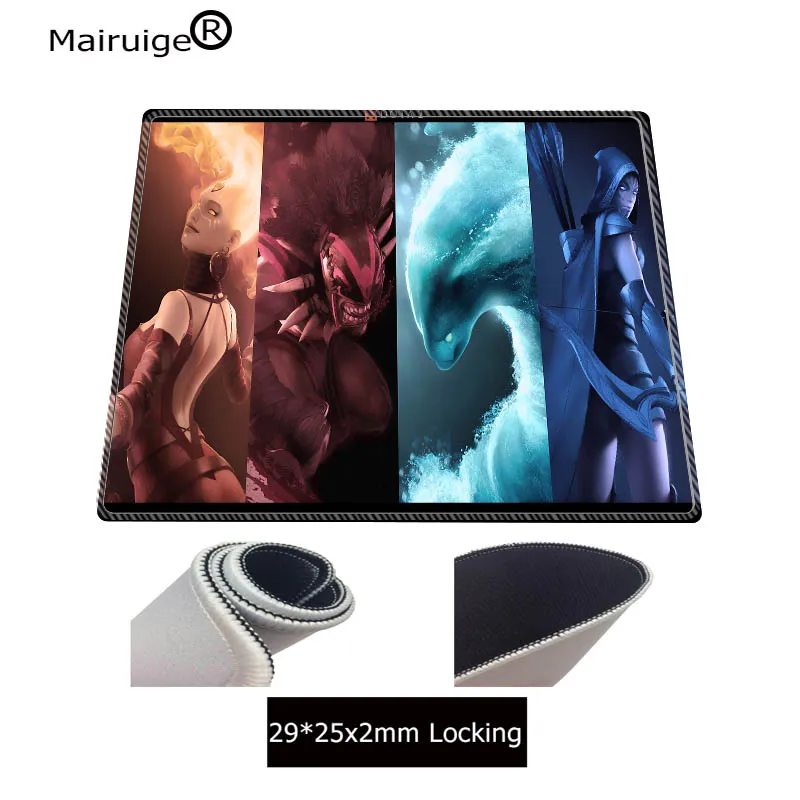  DOTA 2 Large Lock Edge Mouse Pad Gaming Mousepad Rubber Gamer Mouse Mat Pad Game Computer Desk Pad 