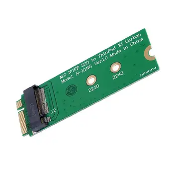 

M.2 NGFF SATA SSD to 20 + 6-pin 26-pin Adapter Converter for Lenovo ThinkPad X1 Carbon