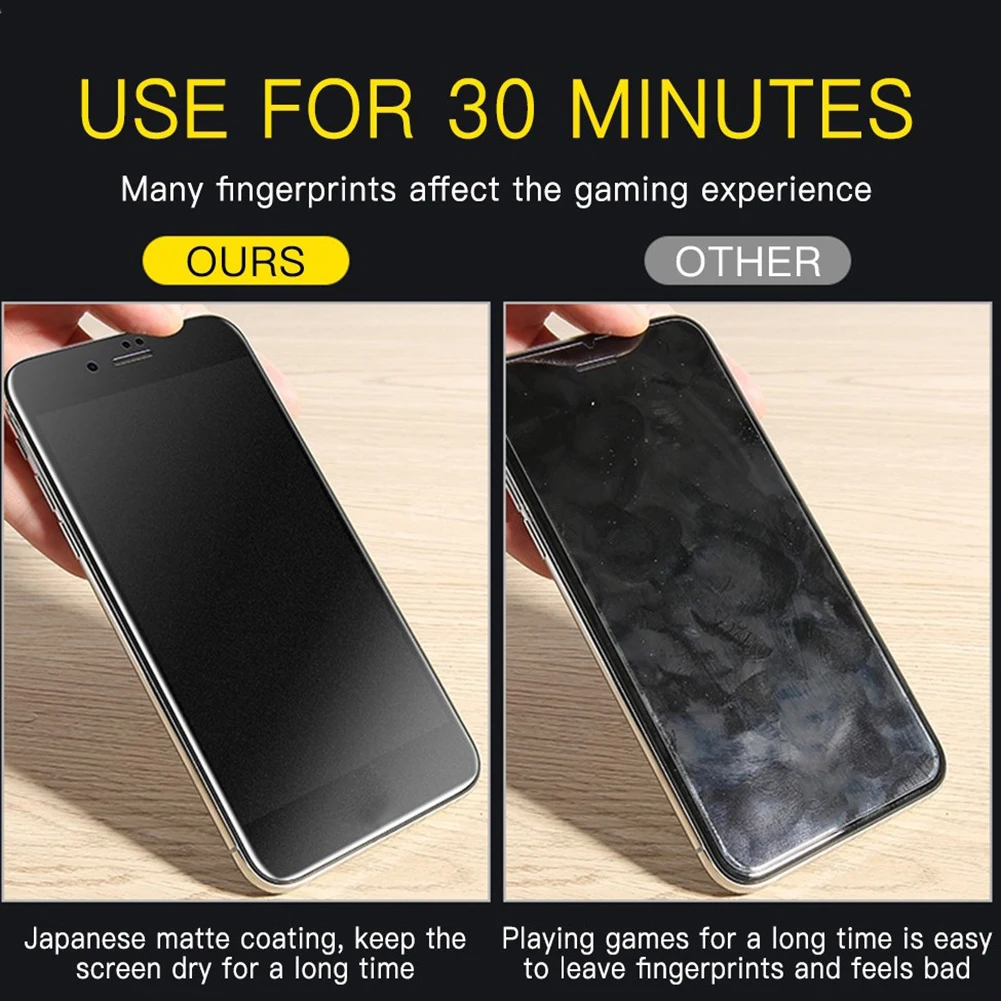 Новое закаленное стекло матовая защитная пленка для экрана i Phone 8 7 Plus 11 Pro XS MAX