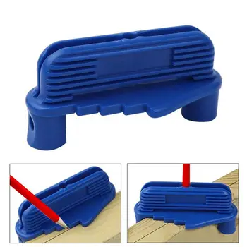 

1PC Hand Tools Offset Marking Tool Fits Standard Wooden Pencils Multifunction Woodworking Accessories Center Scriber