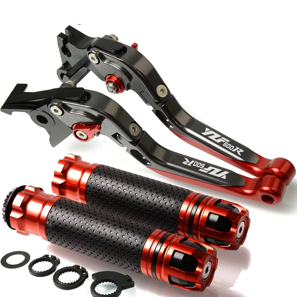 Для Yamaha YZF 600R 1997 1998 1999 2000 2001 2002 2003 2004 2005 2006 2007 мотоцикл Тормозная ручка рычаг сцепления руль - Цвет: I  with logo