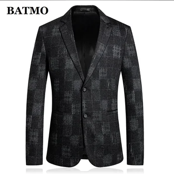 

BATMO 2019 new arrival high quality wool fashion casual blazer men,men's casual jackets,plus-size M-3XL