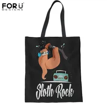 FORUDESIGNS, женские модные уличные повседневные сумки через плечо, женские дорожные сумки большой емкости, переносные экологически чистые сумки для продуктов