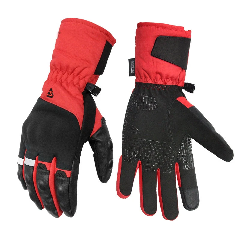 Мотоциклетные перчатки для верховой езды зимние водонепроницаемые Guantes Motocicleta Gant Luvas Motociclismo Invierno Eldiven Теплый Сенсорный экран