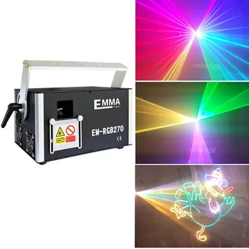 

mini portable laser light 5000mw rgb stage beam light Party Lights Sound Control Christmas Laser Projector
