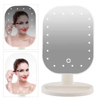 

20LED 10X Manifying Cosmetic Mirror Touch Screen Battery / USB Power Supply Makeup Mirror
