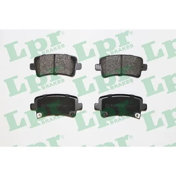 Колодки тормозные OPEL INSIGNIA 08-/SAAB 9-5 10- задние LPR 05P1