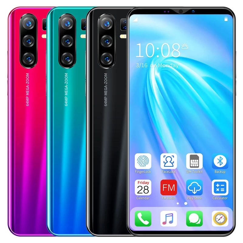 5.8 Inch X30 Pro Cell Phones Global Version 8core