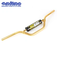 6061 алюминиевый руль для мотокросса 7/" 22 мм для HONDA YAMAHA KAWASAKI SUZUKI Dit Pit Bike MX ATV Quad Gold