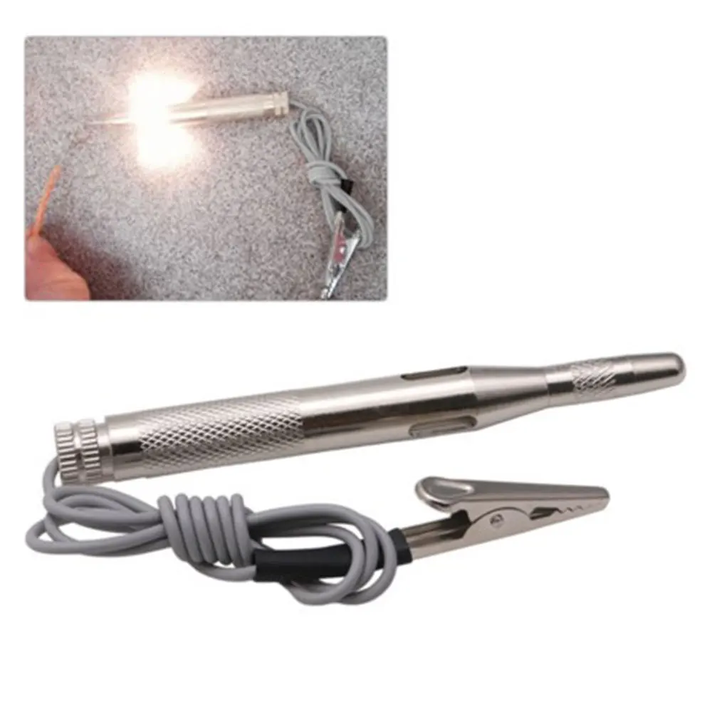 Auto test pen/auto 6-24v/plastic cap copper pen/auto and motorcycle maintenance tools/electric inspection maintenance tools