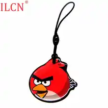 UID S50 1K 13,56 Mhz карта контроля доступа сменная RFID перезаписываемая IC карта брелок мультфильм безделушка водонепроницаемый брелоки метки 1