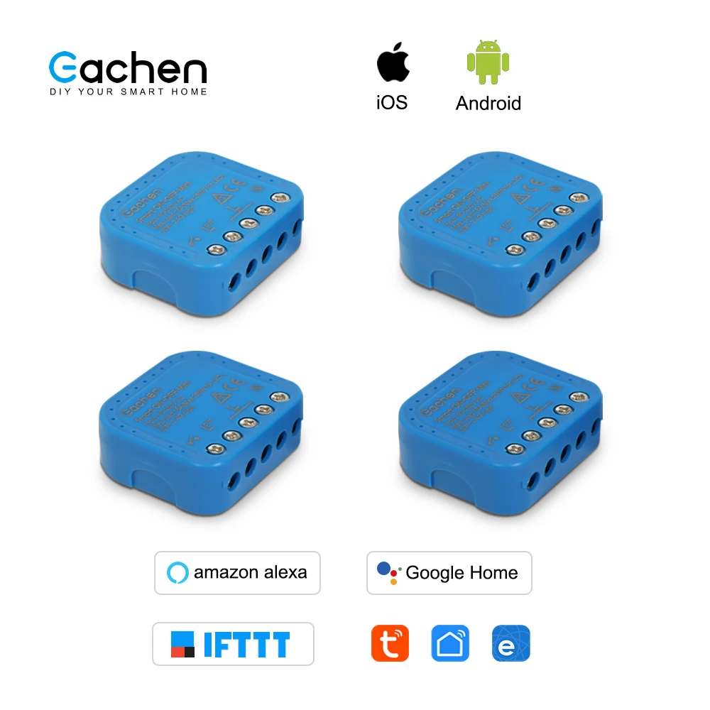 Eachen Smart ВКЛ-ВЫКЛ мини-переключатель(приложение Tuya