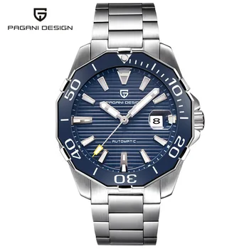 

Top Brand PAGANI DESIGN Men Military Sports Quartz Watches Fashion Stainless Steel Calendar Multifunction Waterproof Wristwatch