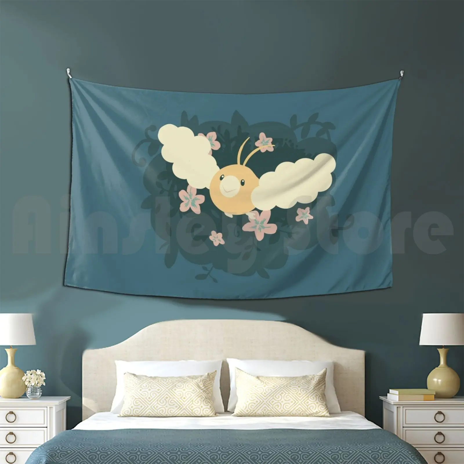 Гобелен Блестящий Swablu 3139 Блестящий симпатичный птичка Swablu для игр