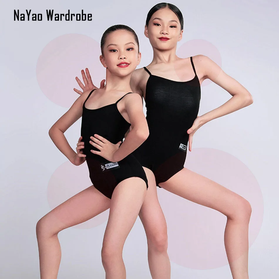 ニューキッズ子供女の子ラテンダンスドレストップス裸の背中と肩ラテンダンススーツため社交タンゴh6050 Aliexpress ノベルティ 特殊用途
