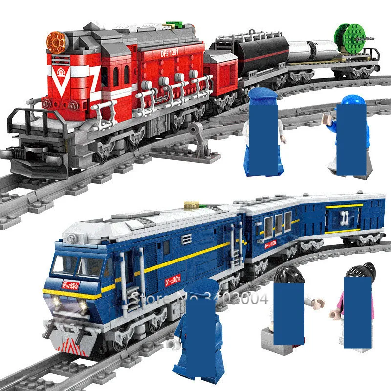 train-clip fastener rails rc express cargo radio-controlled Playmobil w402 