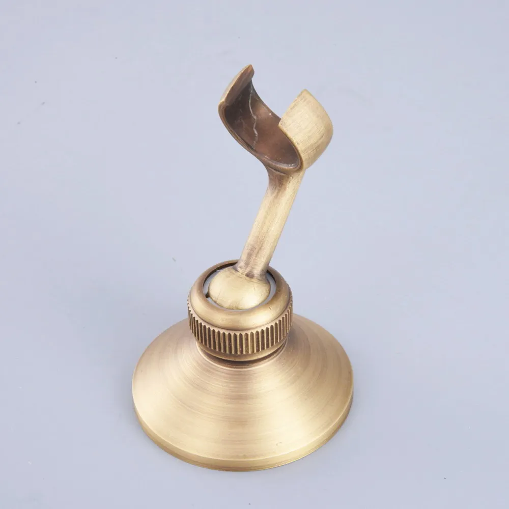 

Antique Brass Adjustable Bathroom Moving Shower Hand Head Holder Bracket thh122