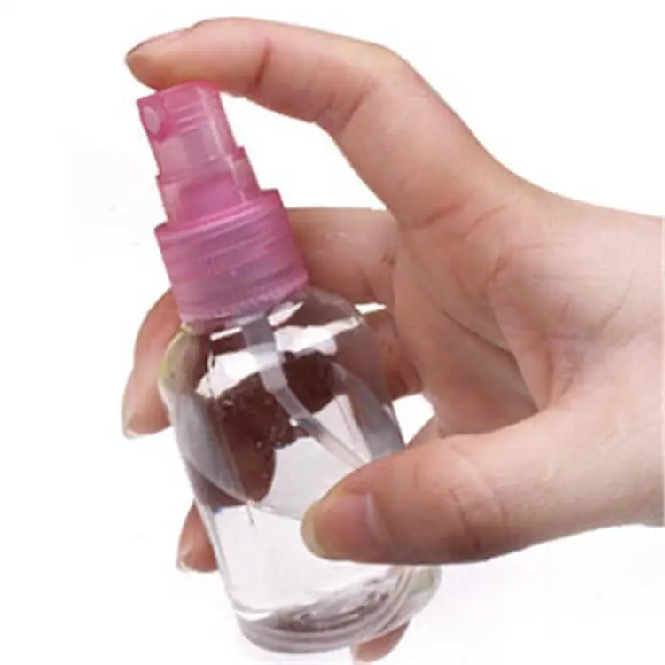 Производители оптом 25ml50ml с распылителем бутылочка ПЭТ прозрачная пластиковая бутылка для макияжа бутылка для хранения воды инструмент для красоты