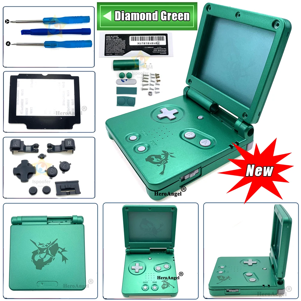 Новинка 2020 Сменный Чехол для игровой консоли Nintendo Gameboy Advance SP GBA чехол +