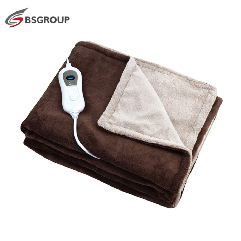 220V/110V EU/US Plug Large Size Flannel Thermal Heated Electric Blanket