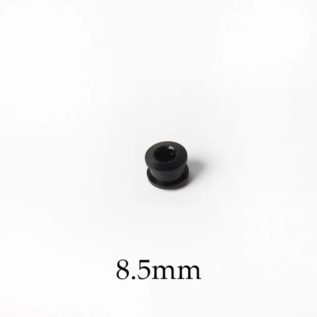 MTB Bike Chainring Screws 6.5mm Aluminum Alloy Chain Ring Bolts Single/Double or Three Plate Crank Parts Cycling Accessories 8.5mm-Black-1PC