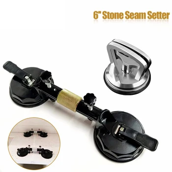 

Adjustable Stone Seam Setter Dual Hand Cup With Ratchet Suction Cup For Pulling And Aligning Tiles Flat Surfaces Drop Shipping