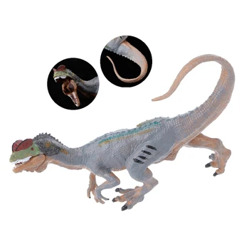 

Dinosaur Action Figure Toys Hand Puppet Dilophosaurus Kids Educational Model NEW
