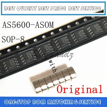 

5PCS~20PCS AS5600 AS5600-ASOM SOP-8 magnetic encoder With magnet Original authentic and new in stock Free Shipping IC