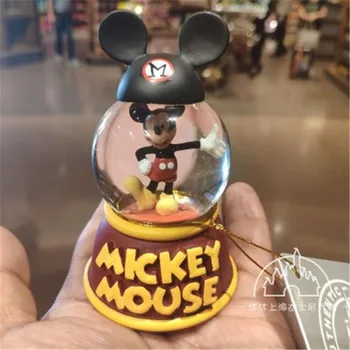 

Disney Donald Duck Mickey Duffy Sherry Crystal Ball With Paillette Creative Home Decoration Model Toy M4551