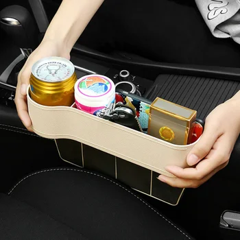 

Car Driver Passenger Seat Gap Organizer Drop Catcher Pocket Between Seat Console Holder Case For Phone Cash Card Sunglasses