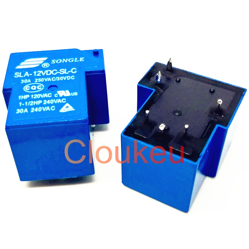 SLA-12VDC-SL-C 30A T90 реле DIP6