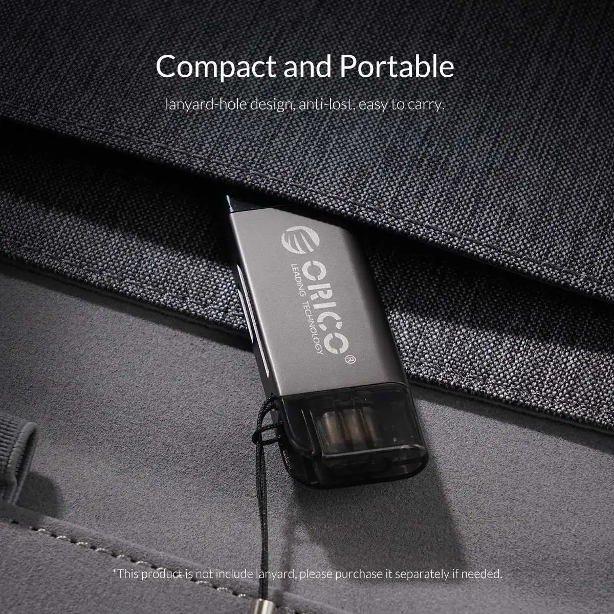 Orico type-C USB 3,0 2 в 1 SD/Micro SD TF высокоскоростной OTG считыватель карт памяти для type-C смартфона планшета компьютера ноутбука