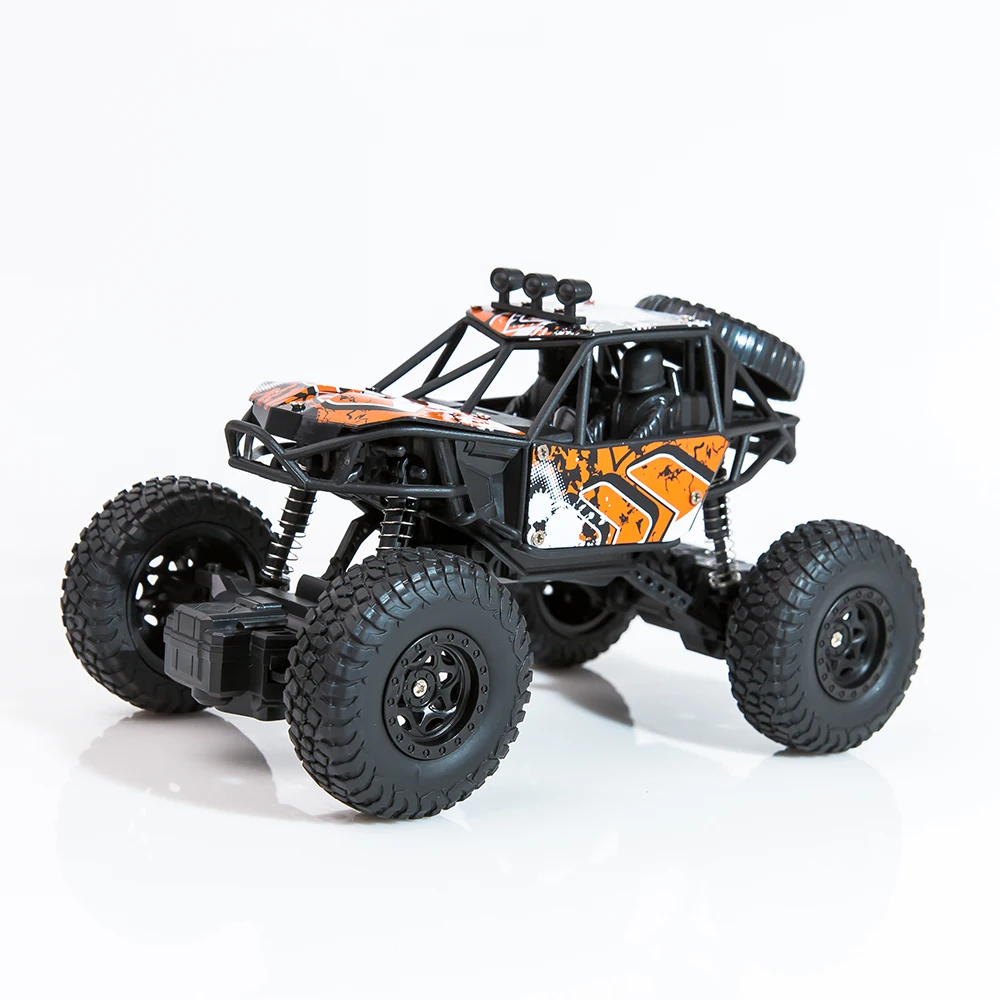 1/22 RC автомобиль 4WD альпинистский автомобиль 4x4 двойной привод двигателей Bigfoot автомобиль внедорожный gps-трекер автомобиль открытый игрушки для мальчиков детей - Цвет: Оранжевый