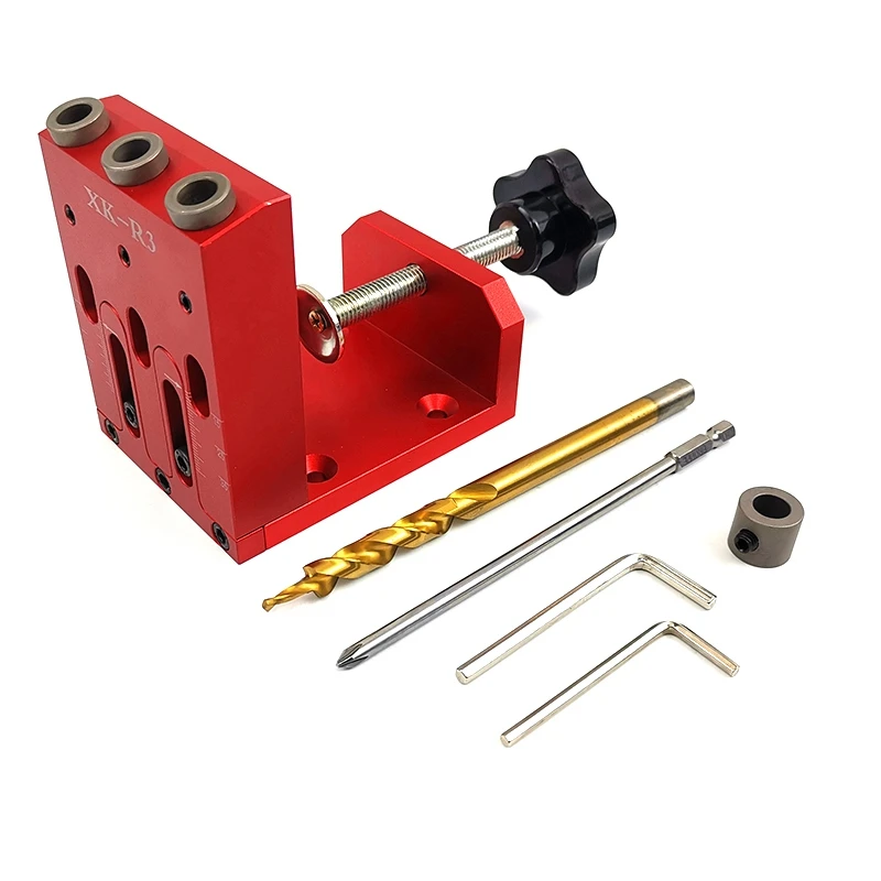 

Woodworking Inclined Hole Locator Hole Drilling Guide Kit for Drilling Inclined Hole