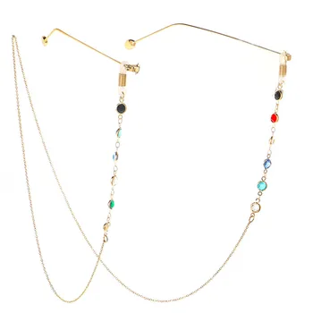 

Eyeglasses Rope Strap Rhinestone Beads Neck Cord Anti Slip Eyeglass Chains Sunglasses String Sports Glasses Accessories Hot Sale