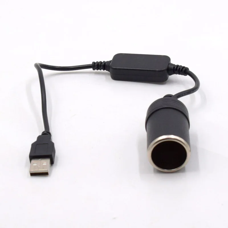 XCGaoon USB для автомобильного прикуривателя DC 5 В к DC 12 В 1A, использовать некоторые автомобильные электронные продукты без автомобиля