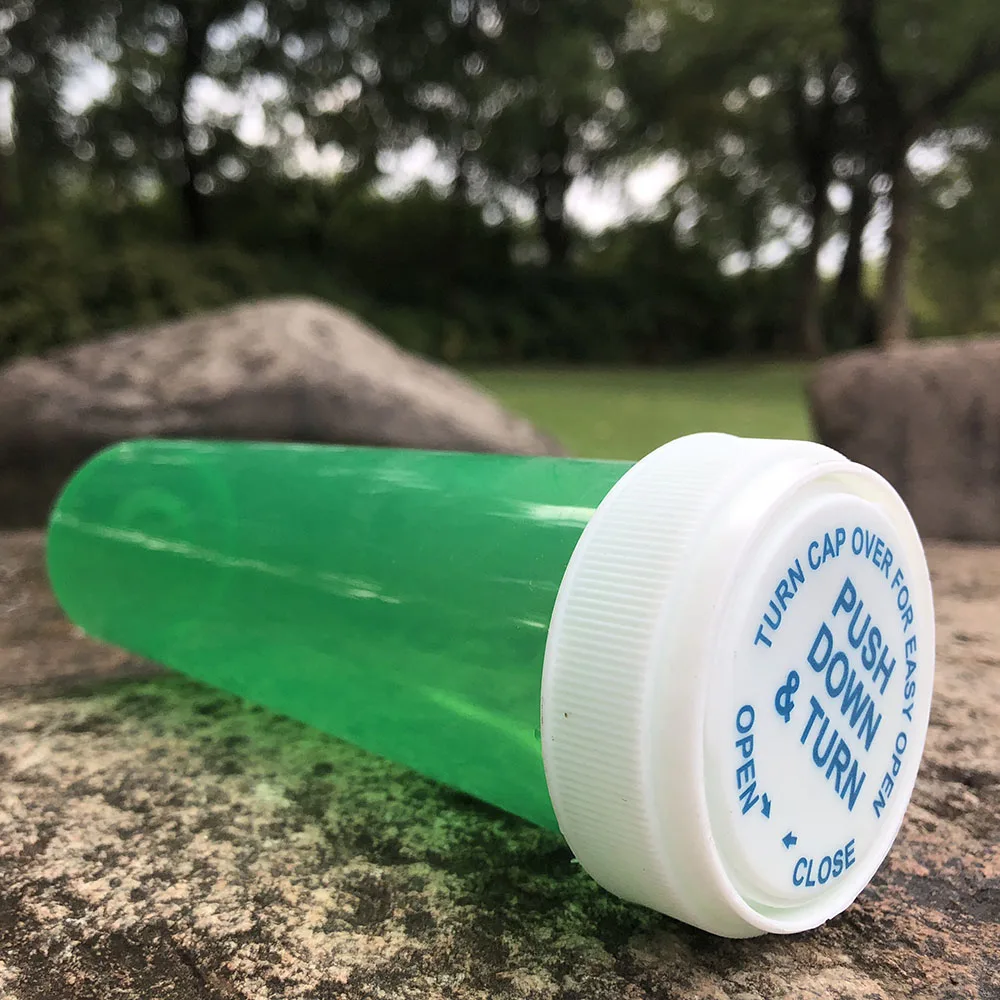 HORNET Biggest 60Dram Stash Stroage Container Push Down Turn Vial Container Acrylic Plastic Jar Pill Bottle Case Box 6