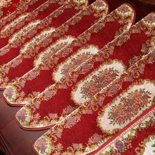 1 шт., европейский стиль, цветочный нескользящий ковер, домашний декор