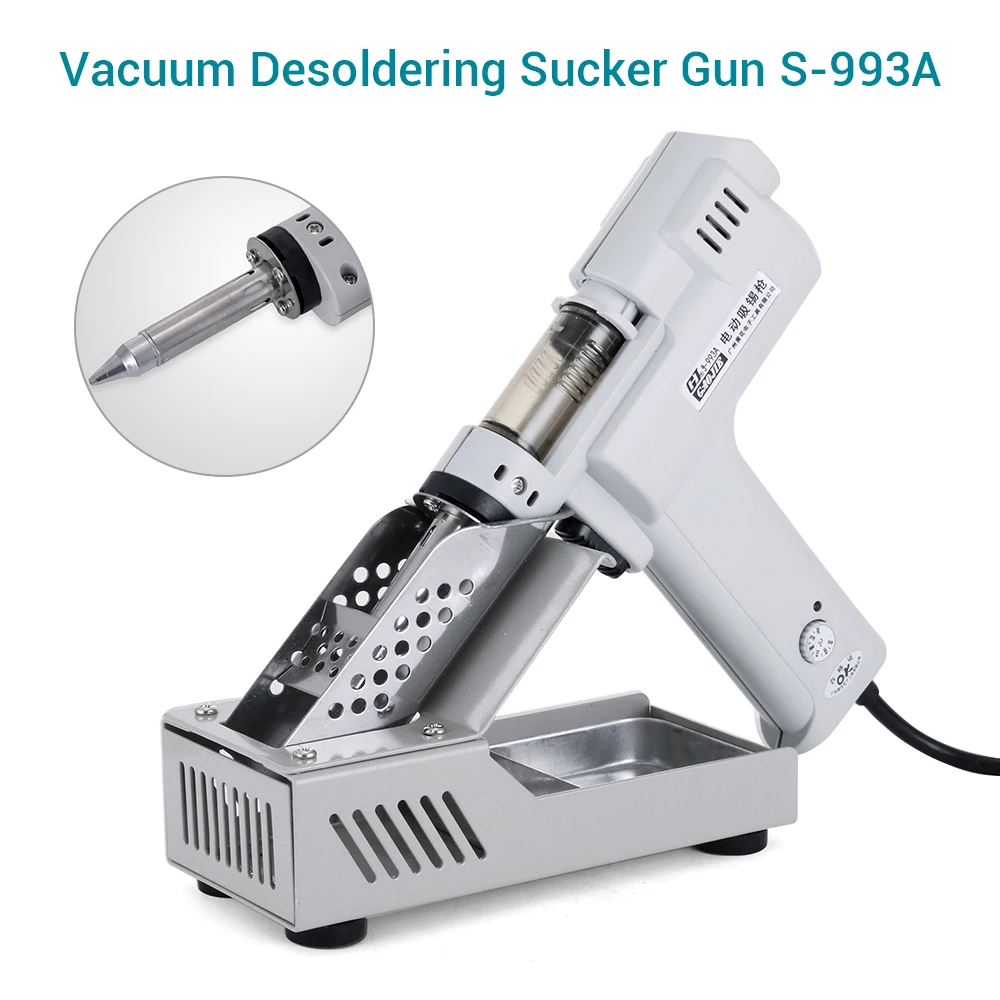 

110V/220V Electric solder sucker S-993A Electric Vacuum Desoldering Pump Solder Sucker Gun 100W