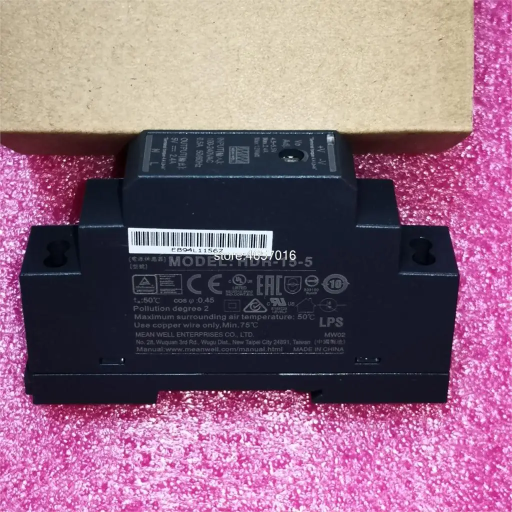 MEAN WELL HDR-15 30 60 100 5V 12V 15V 24V 48 V meanwell HDR-15 -30 -60 -100 W 5 12 15 24 48 V 단일 출력 산업용 DIN Rail