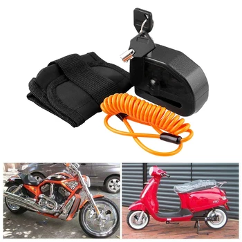 

Waterproof Motorcycle Alarm Lock Bike Lock Security Anti-theft Lock Moto Disc Brake Lock Safety Siren for Suzuki for Kawasaki