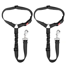 Ремень безопасности для собак, нейлоновый эластичный прочный автомобильный ремень безопасности для собак и кошек Ремень безопасности для собак, нейлоновый эластичный прочный автомобильный ремень безопасности для собак и кошек