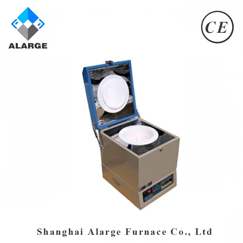 CE ISO Vacuum electric crucible furnace High temperature crucible Furnace