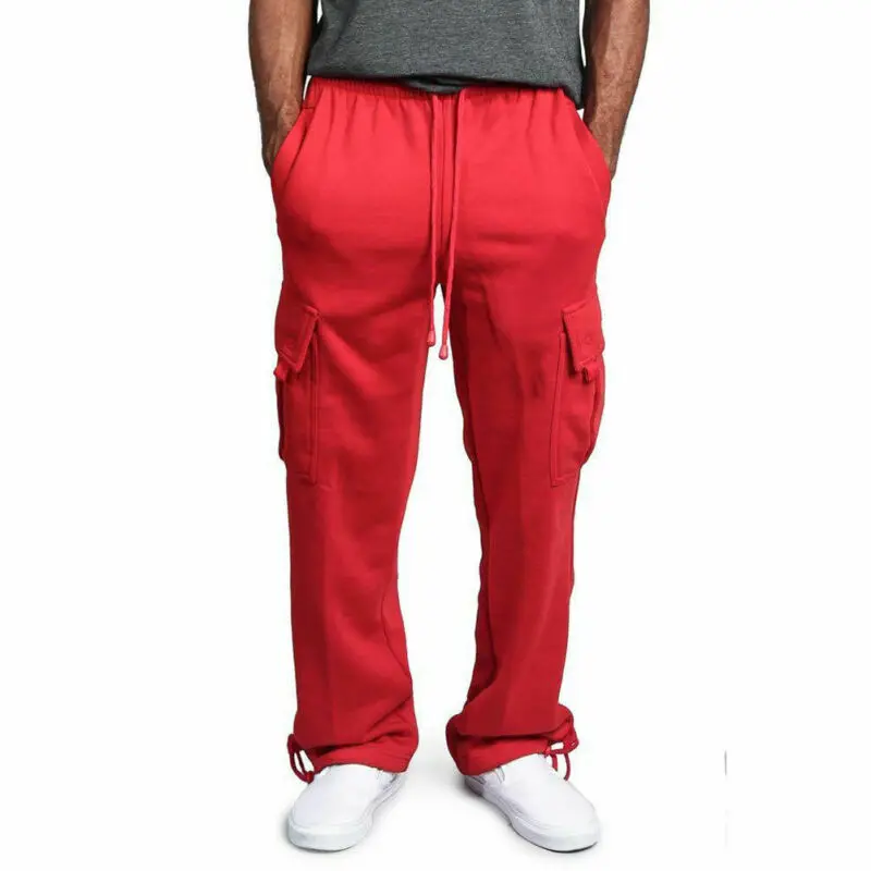 New Fashion Men Long Casual Sport Pants Gym Slim Fit Trousers Running Joggers Sweatpants | Мужская одежда