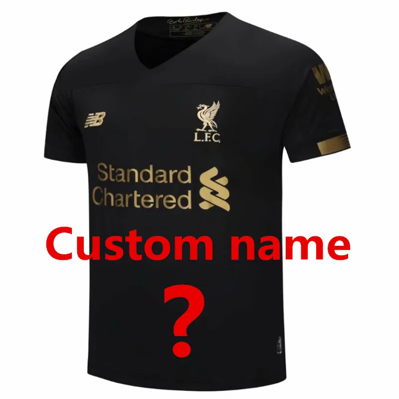 19 20 Liverpoolea рубашка M. SALAH FIRMINO MANE VIRGIL HENDERSON ROBERTSON MILNER KEITA Liverpoolea Футбольная Футболка - Цвет: shirt