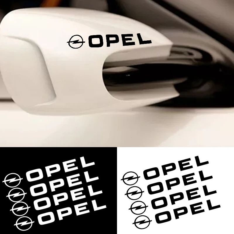 

4pcs Car Styling Door Handle Sticker Decal Sticker Decoration for Opel Astra H G J Insignia Mokka Zafira Corsa Vectra C D
