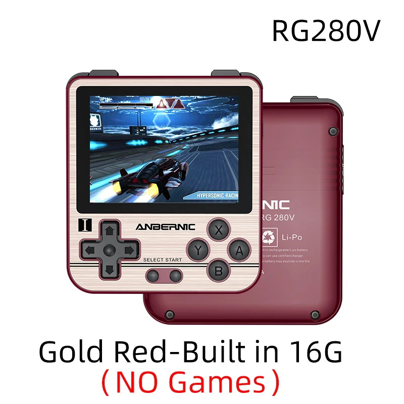 RG280 ANBERNIC RG280V Adults Handheld Mini Gaming Player 16GB 32GB Handheld Pocket Retro Portable Game Console Player 