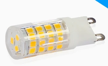 

5PCS 5W 7w G9 Pin SMD2835 LED corn crystal Bulb,51 leds 75 leds,led Crystal Spotlight chandelier Bulb AC220v 240v 360 degree