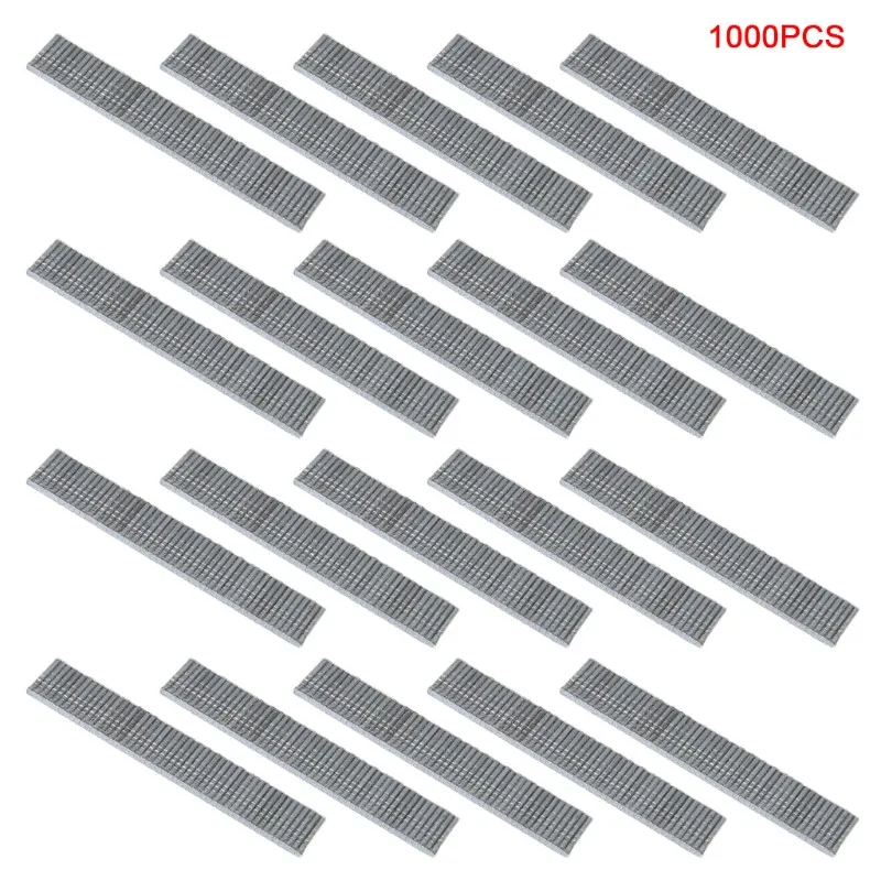 T Shaped Staples 1000 шт Т-образные скобы 10,1x2 мм гвозди для степлер-пистолет 95AA - Цвет: T Shaped Staples
