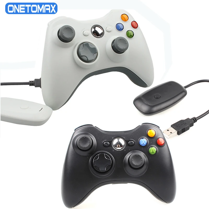 Wireless Controller For Xbox 360 Joystick For Microsoft Pc Windows 7 8 10 Gamepad For Xbox 360 Wireless Controller Pc Receiver Gamepads Aliexpress